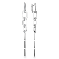 Серьги с английским замком 02-2631/00КЦ-00