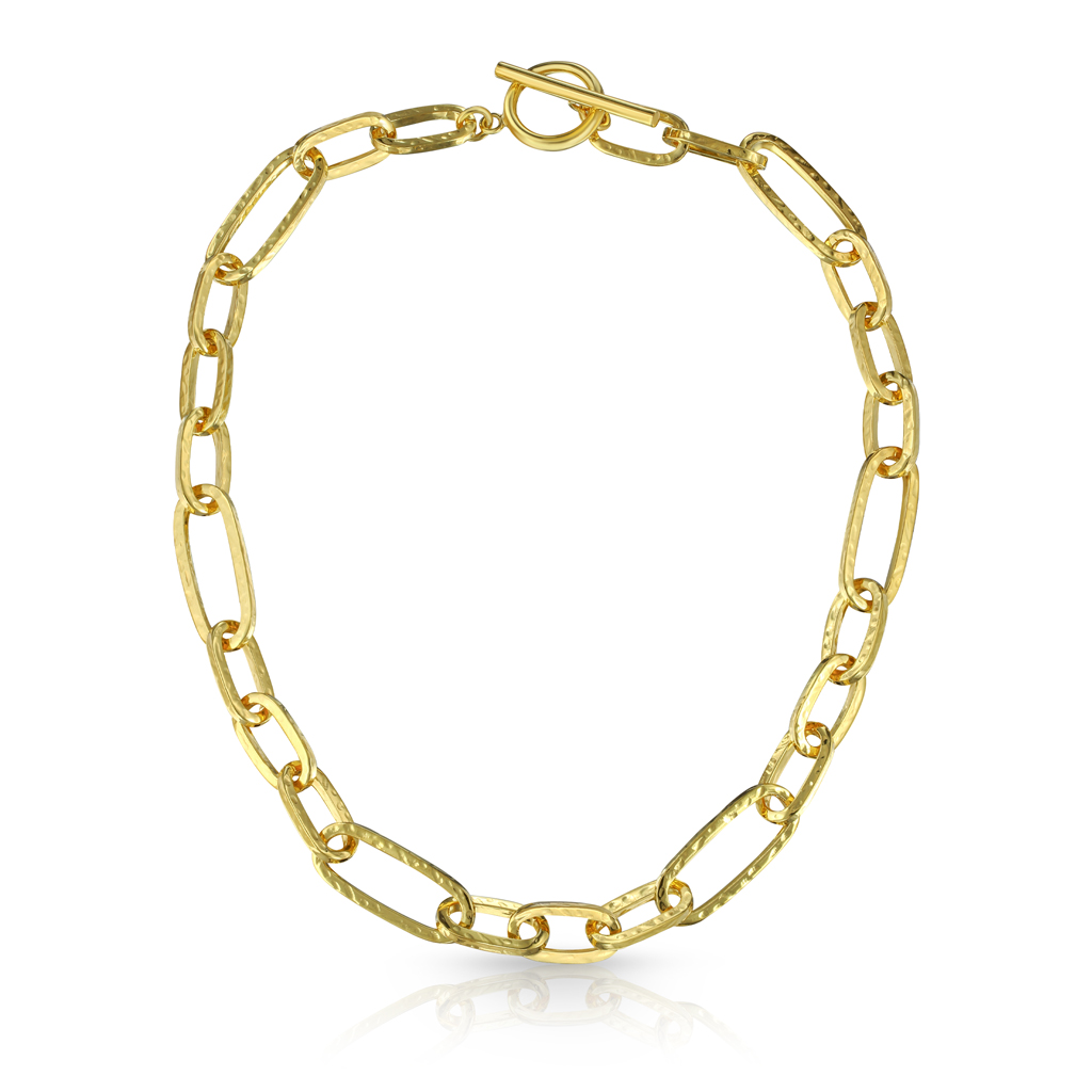 Цепь декоративная из серебра с позолотой Z4600014450