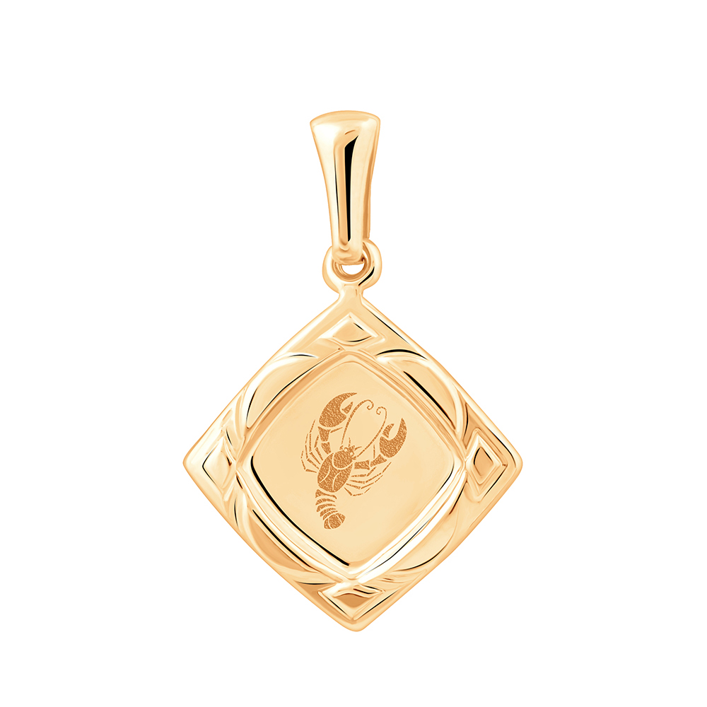 

Подвеска Рак из золота 35-0537-11-64