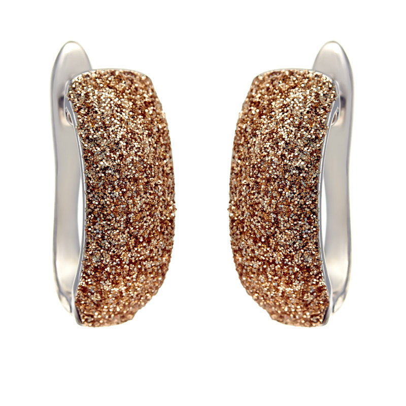 

Серьги с английским замком из серебра Gl-E01761-X-W-G-X-X