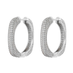 Серьги Конго CZ-E02165-X-W-X-X-W