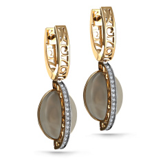 Серьги с английским замком 12-21271-8700