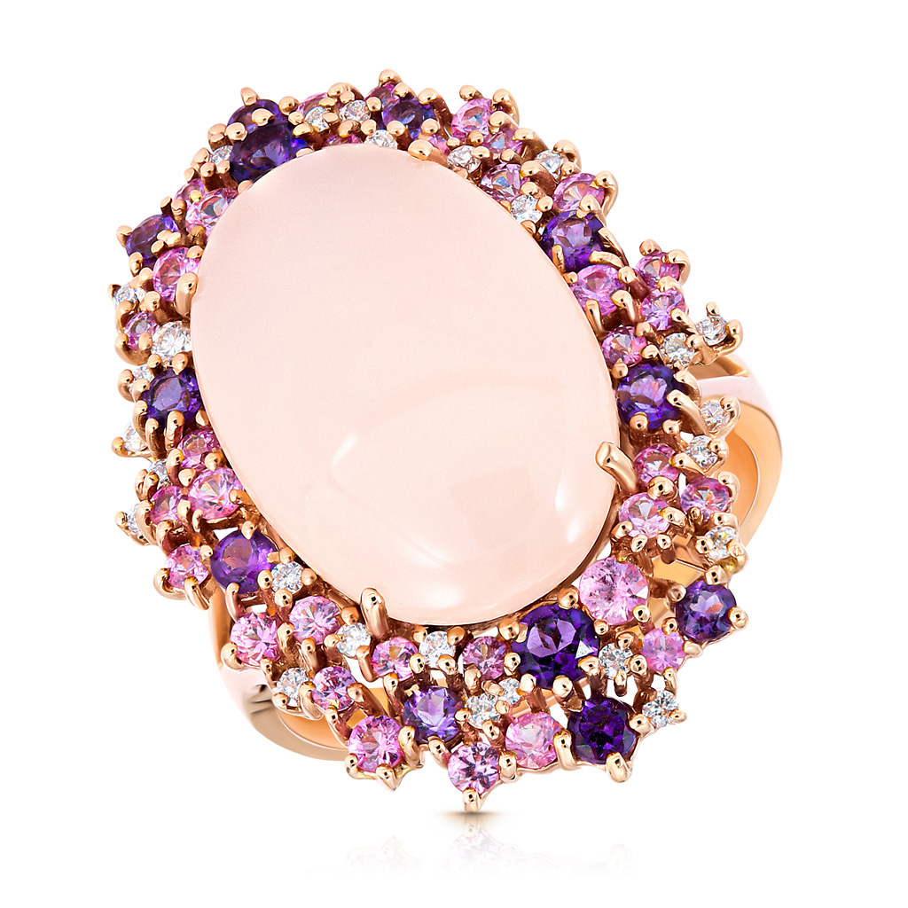 

Кольцо из золота юсHF04714RS-R