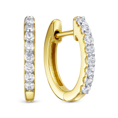 Серьги с английским замком 12-8006-7987