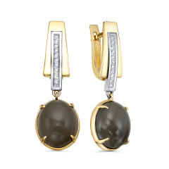 Серьги с английским замком 12-21585-8700