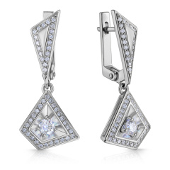 Серьги с английским замком 66819642000