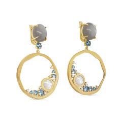 Серьги с английским замком 12-582-8731