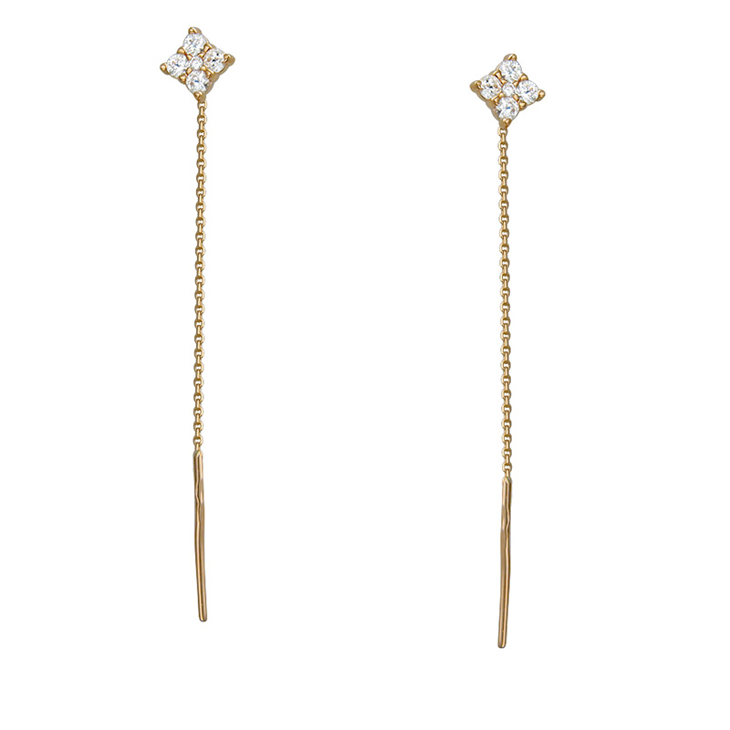 

Серьги-продевки из золота 01С118542