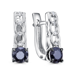 Серьги с английским замком 12-11906-1189