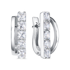Серьги с английским замком 12-906-2500