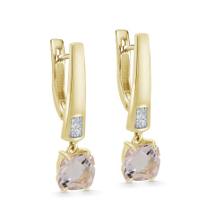 Серьги с английским замком 12-21877-10400