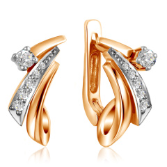 Серьги с английским замком 2439230