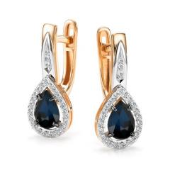 Серьги с английским замком 27143-102