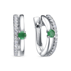 Серьги с английским замком 12-887-1200