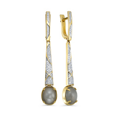 Серьги с английским замком 12-21695-8700