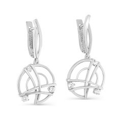 Серьги с английским замком 12-595-7900