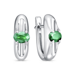 Серьги с английским замком 12-500-1200