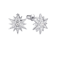 Серьги CZ-E02977-X-W-W-X-W