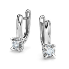 Серьги с английским замком 26852-200