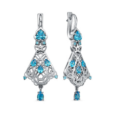 Серьги с английским замком 12-355-40100