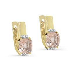 Серьги с английским замком 12-21875-10400