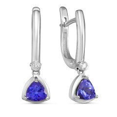 Серьги с английским замком 02-3194/6