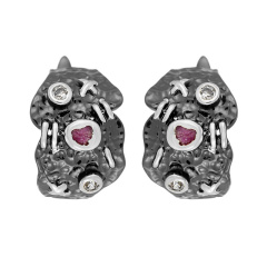 Серьги AY-E00153-X-WB-Pin-X-W