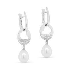 Серьги с английским замком 12-714-1500