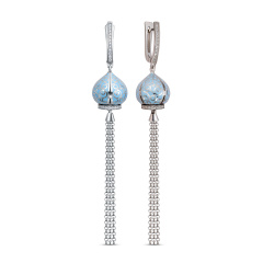 Серьги с английским замком 12-967-7905