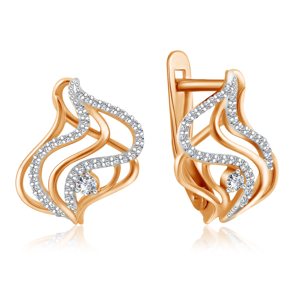 

Серьги из золота Ф7157-2-6114