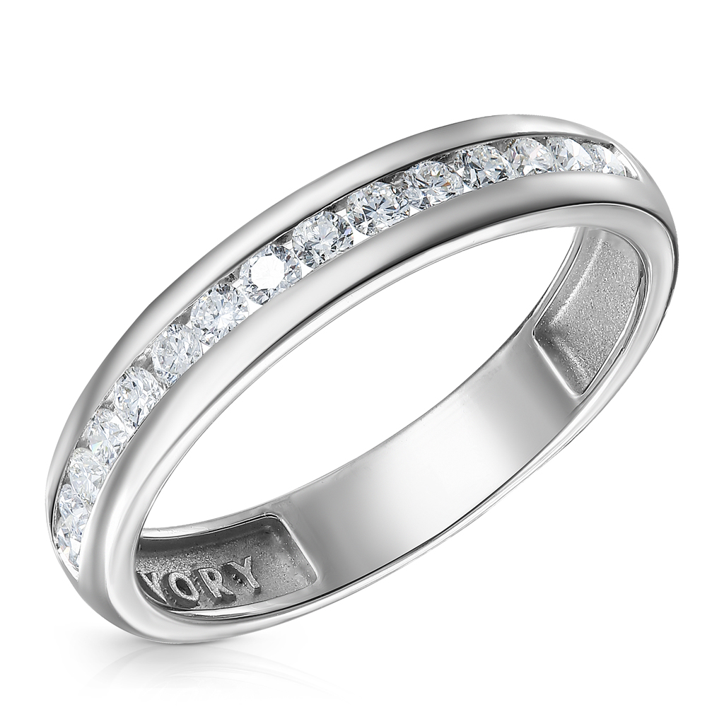Кольцо обручальное из золота многоцветный кубический цирконий форма цветка кольцо обручальное кольцо для женщин