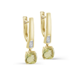 Серьги с английским замком 12-21877-12100