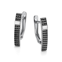 Серьги с английским замком 26272-213