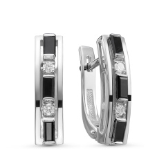 Серьги с английским замком 02-3032/7
