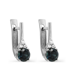 Серьги с английским замком 12-11694-1189