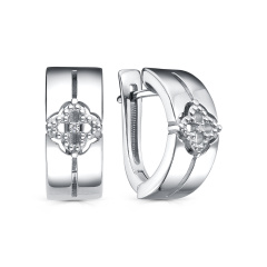 Серьги с английским замком 12-850-1000