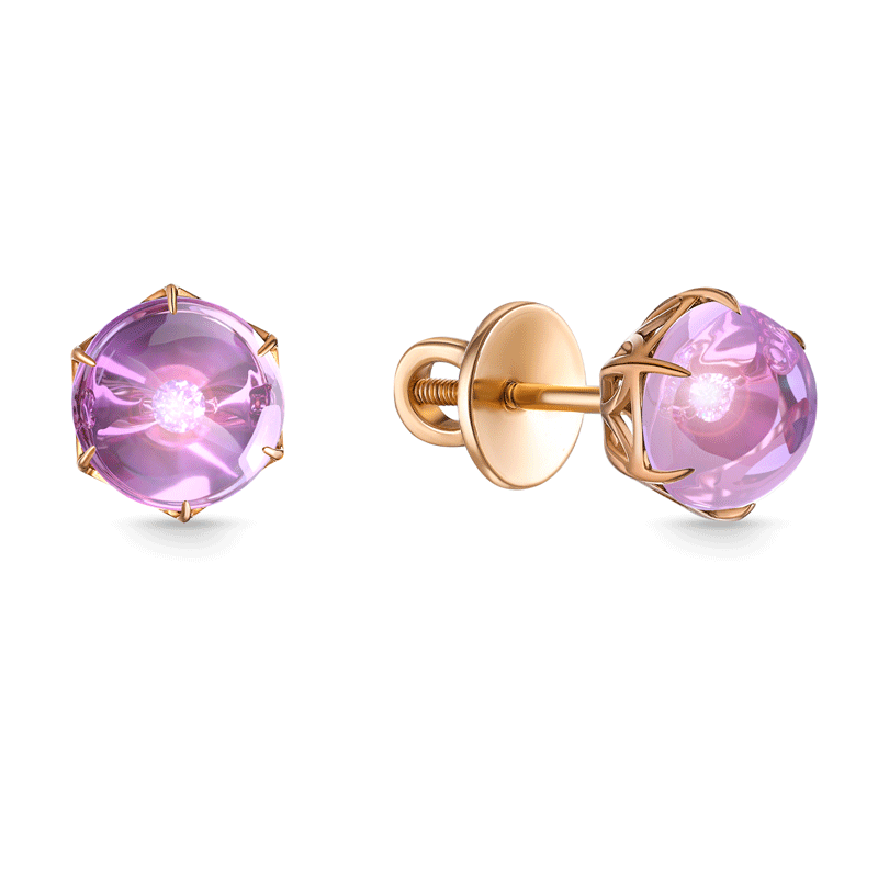 Серьги Пусеты