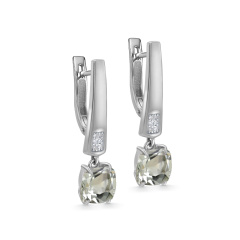 Серьги с английским замком 12-11877-21100