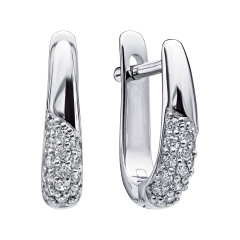 Серьги с английским замком ЗС-91515-I