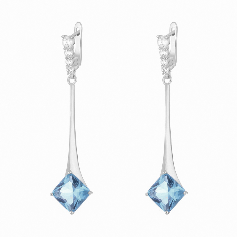 

Серьги с английским замком из серебра 0600323-0001950102