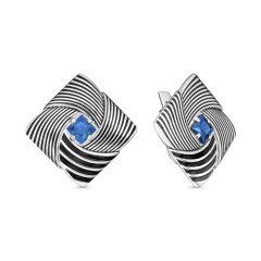 Серьги с английским замком 12-825-31102