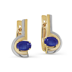 Серьги с английским замком 12-503-1187