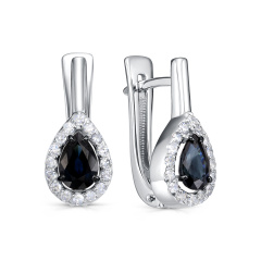 Серьги с английским замком 12-12083-1189