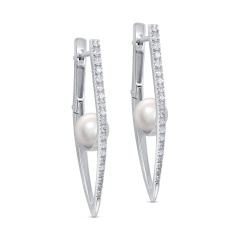 Серьги с английским замком 12-11909-1500