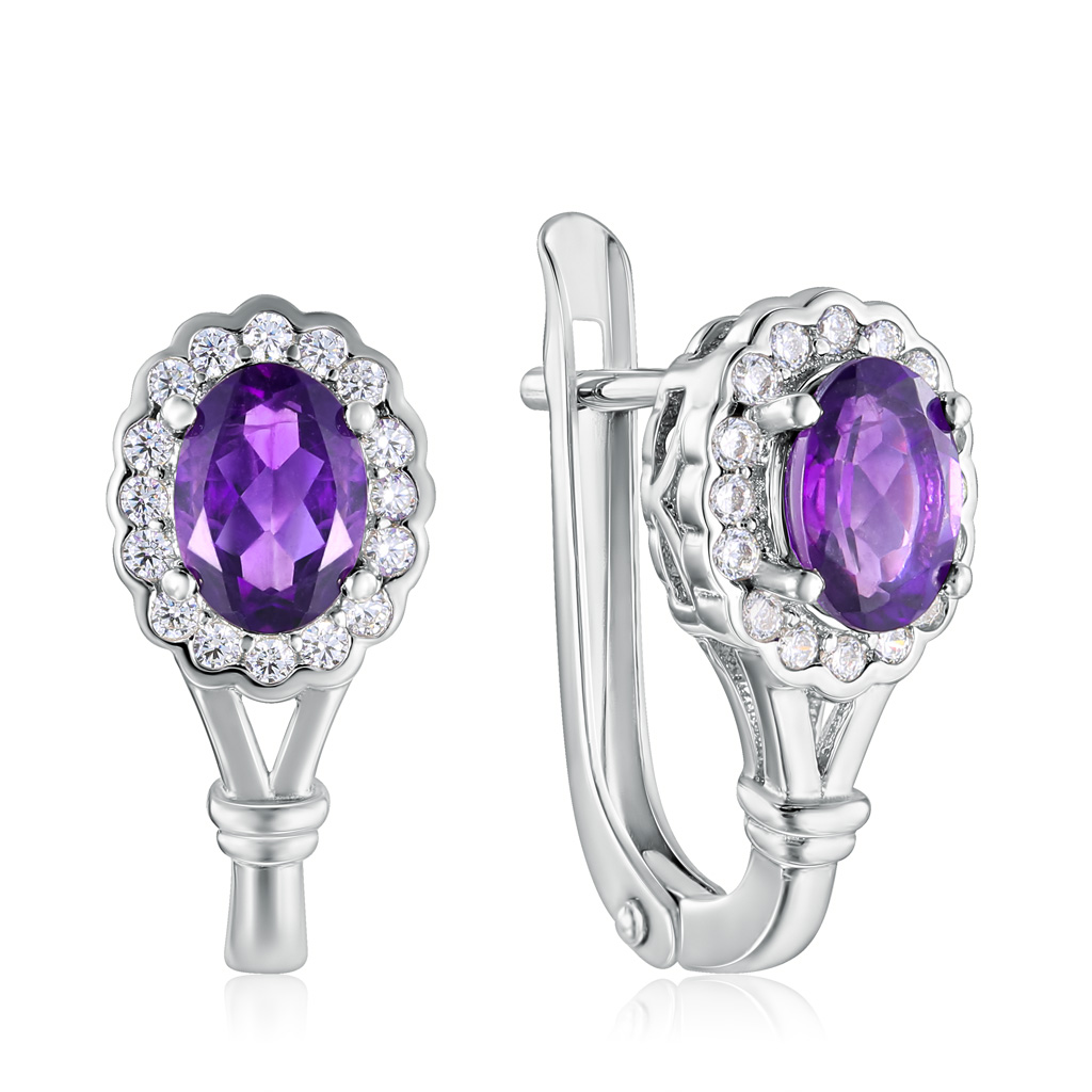 

Серьги из серебра E-DRGR00715-AM