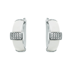 Серьги с английским замком TC-E00252-W-W-X-X-W