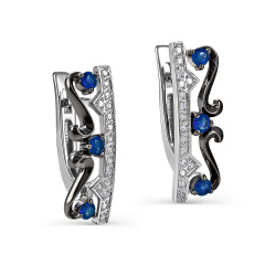 Серьги с английским замком 12-899-32889
