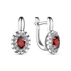 Серьги с английским замком 02-3029/00ГР-00