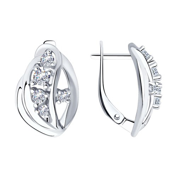 

Серьги из серебра 94-120-00536-1