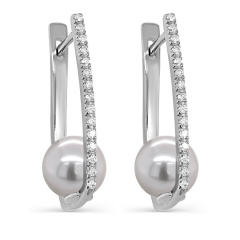 Серьги с английским замком 12-11701-21000